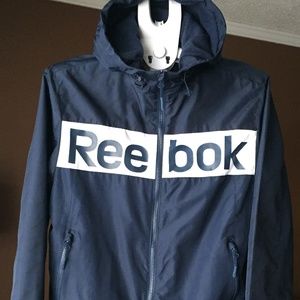 REEBOK Wind/Rain Jacket, Fleece Lined, size S